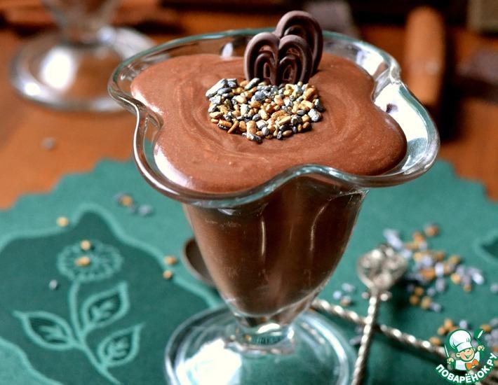 Рецепт: Пряный шоколадный десерт