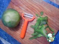 Салат из зеленой редьки с гранатом ингредиенты
