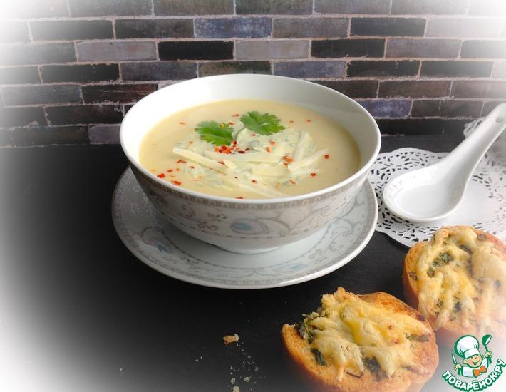 Рецепт: Суп с картофелем и луком-пореем