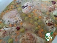 Тушеная курица с оливками и фасолью ингредиенты