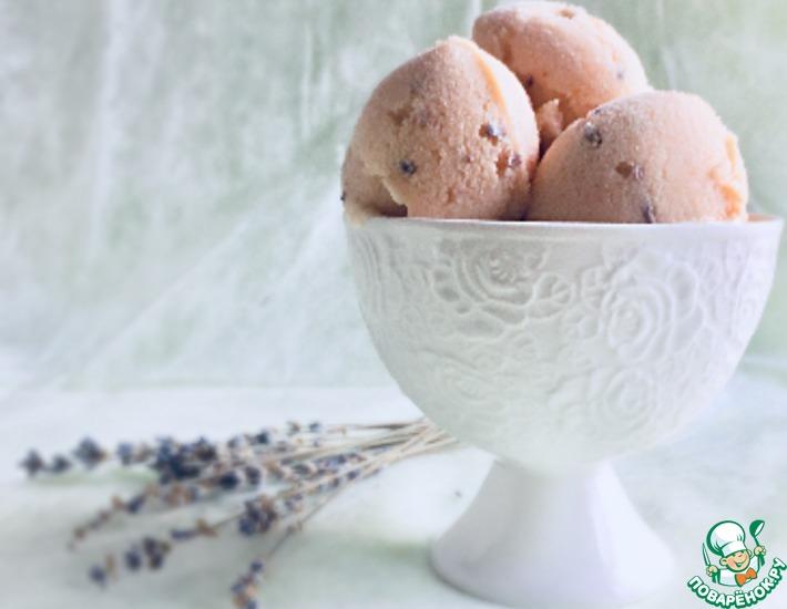Рецепт: Цитрусовое мороженое с лавандой