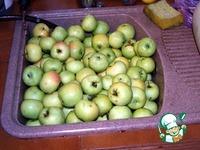 Мочёные яблоки с мёдом и специями ингредиенты