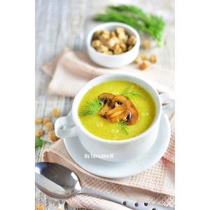Суп-пюре с цветной капустой и шампиньонами