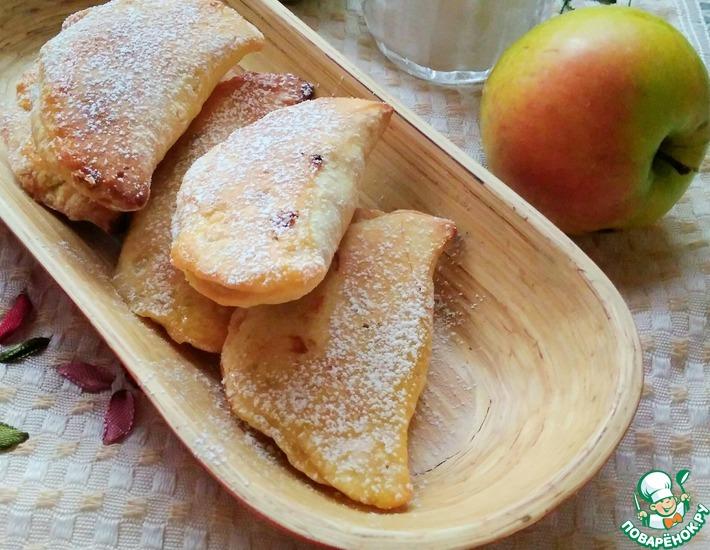 Рецепт: Пирожки с яблоками