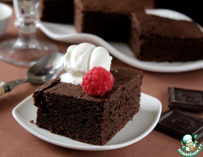 Рецепт: Пьяный шоколадный пирог