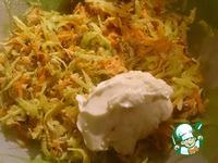 Салат из зеленой редьки с курицей ингредиенты