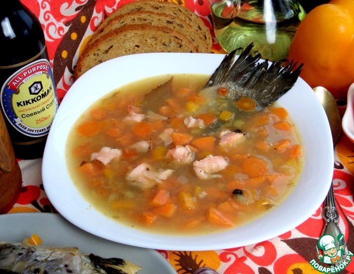 Рецепт: Рыбный суп с бататом