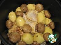 Курица с шампиньонами и картофелем ингредиенты