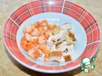Салат с курицей и креветками ингредиенты