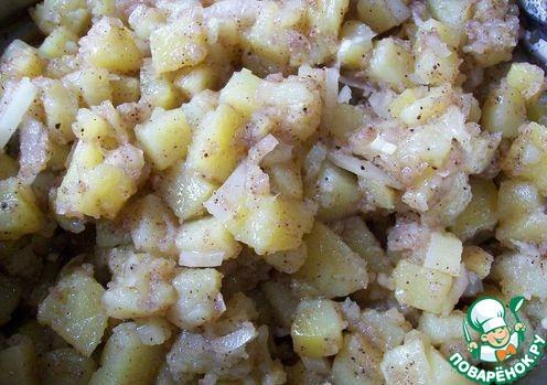 Салат из картофеля