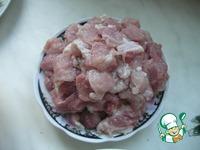 Свинина с овощами в чесночно-сметанном соусе ингредиенты