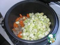 Свинина с овощами в чесночно-сметанном соусе ингредиенты