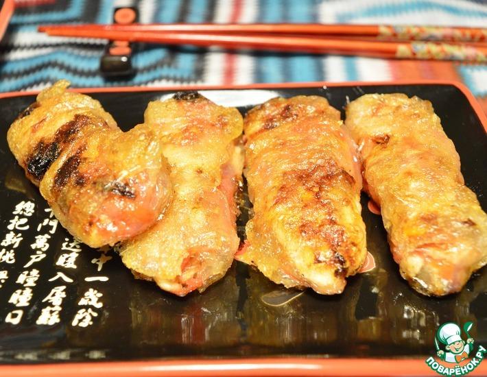 Рецепт: Нэм с курицей и помидорами