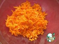 Кабачковые лодочки с морковью и сыром ингредиенты
