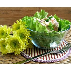 Салат с курицей и цветной капустой