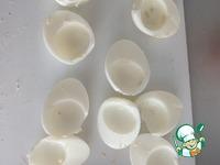 Фаршированные яйца Копченые ингредиенты