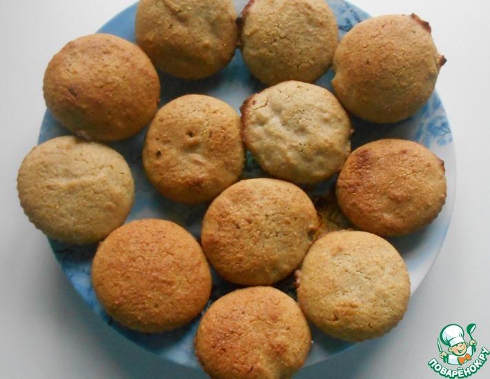 Рецепт: Амарантовое печенье а-ля Мадлен