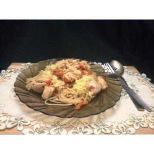 Спагетти с курицей Настоящий итальянец