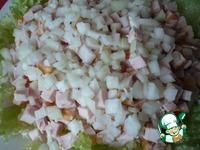 Салат с маринованными огурцами и курицей ингредиенты
