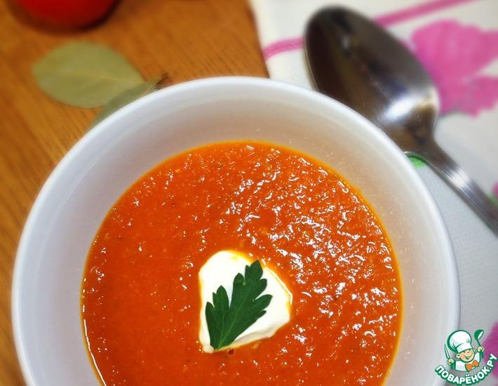 Рецепт: Суп Три томата