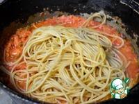 Спагетти с овощными спагетти ингредиенты