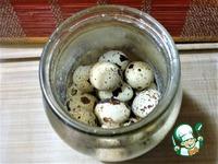 Базовый куриный бульон с перепелиными яйцами ингредиенты