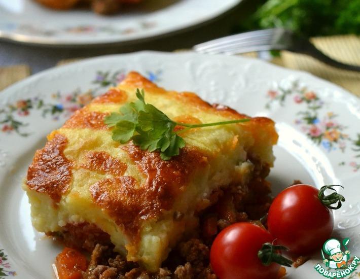 Рецепт: Картофельная запеканка с овощами