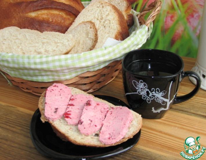 Рецепт: Десертный хлеб с вишневым маслом
