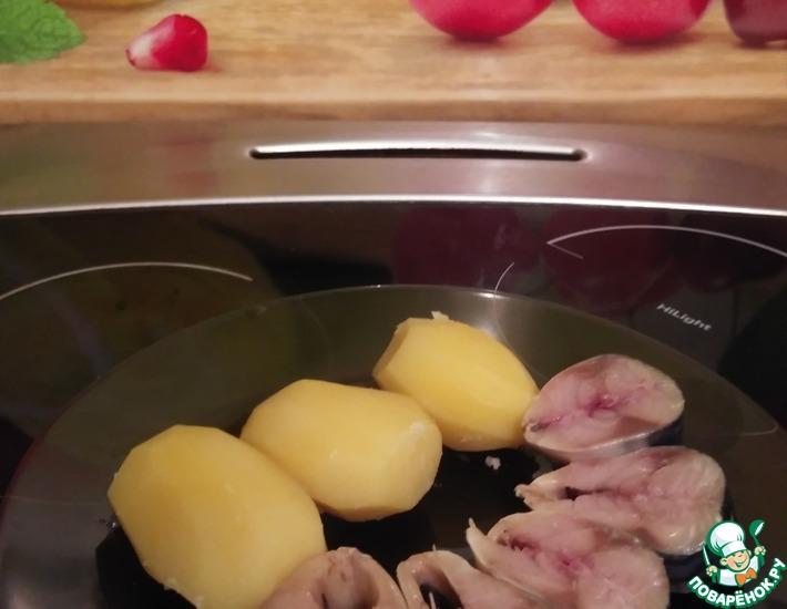 Рецепт: Скумбрия с семенами горчицы