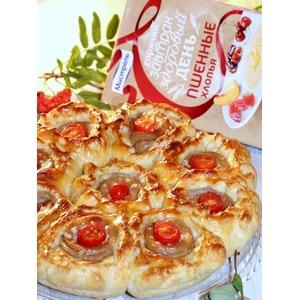 Пшенные пирожки Торбочки с ливером