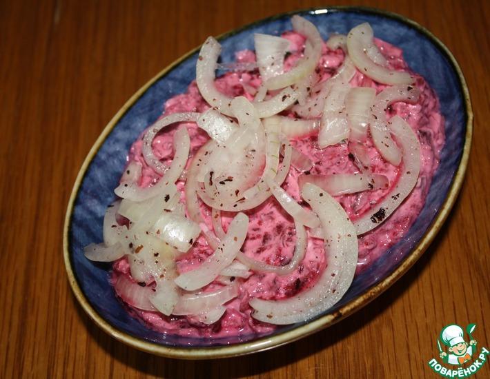 Рецепт: Свекольный салат Борани
