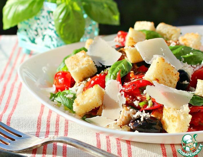 Рецепт: Итальянский салат с куриным филе