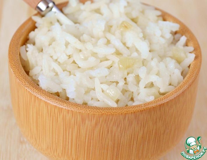 Рецепт: Рис, приготовленный в духовке