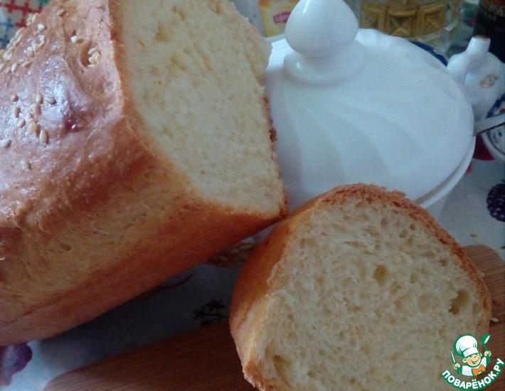 Рецепт: Хлеб Сливочный