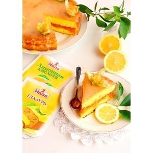 Лимонный пирог с медовой курагой