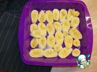 Творожно-ванильная запеканка с банановым пудингом ингредиенты