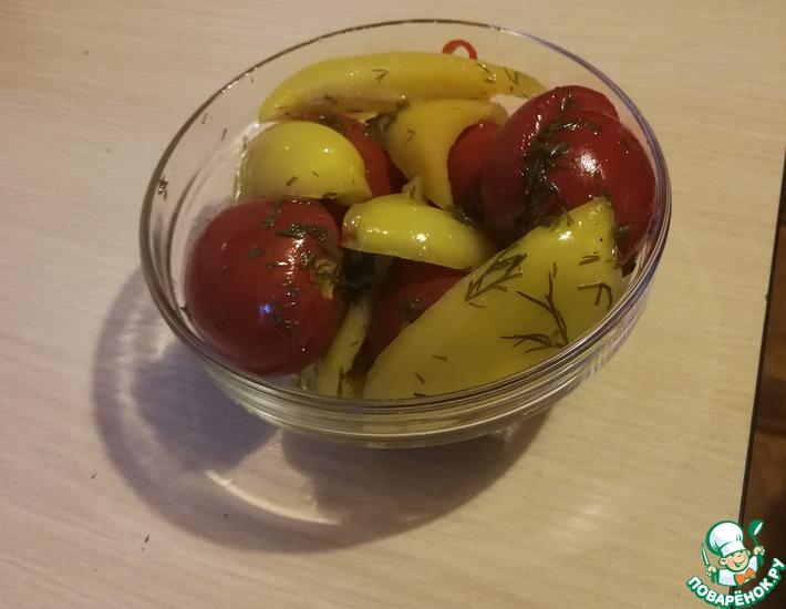 Рецепт: Маринованные помидоры Любимые