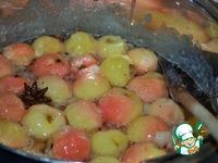 Яблоки в янтарном сиропе ингредиенты
