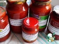 Домашний томат для заготовок ингредиенты