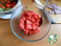 Освежающий салат с арбузом ингредиенты