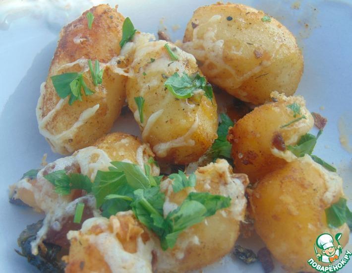 Рецепт: Итальянский жареный картофель