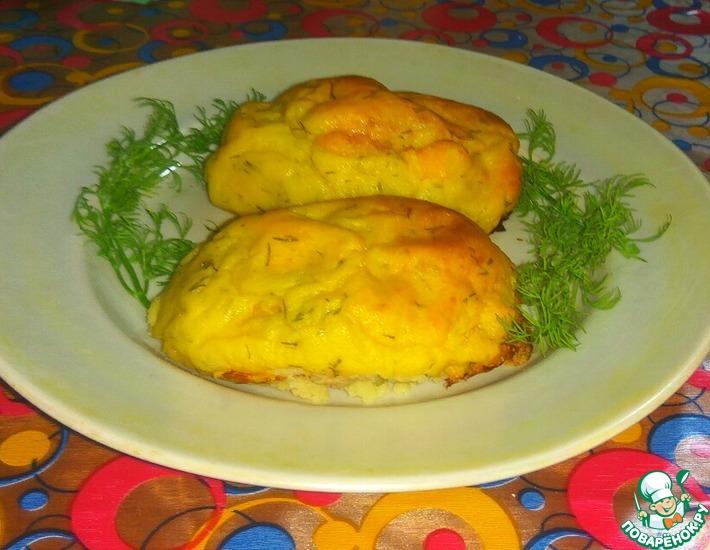 Рецепт: Картофельные зразы с фаршем и сыром