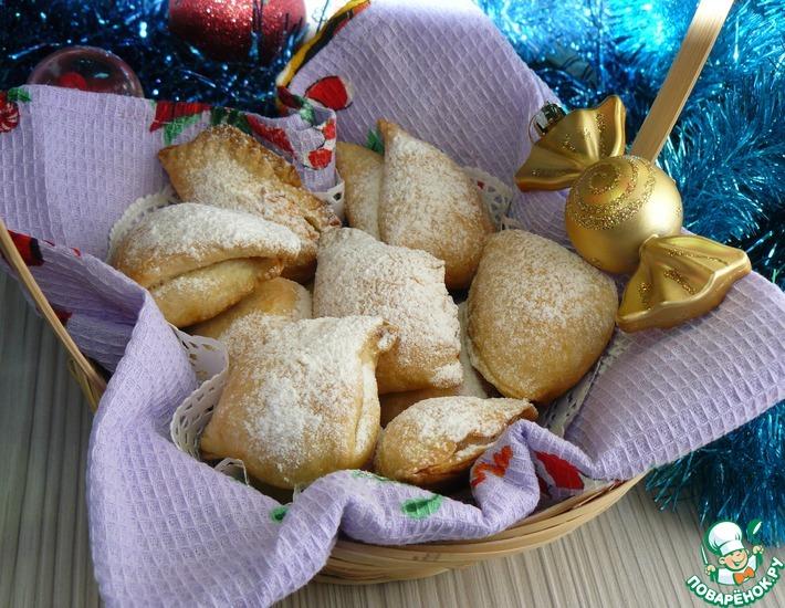Рецепт: Рождественское печенье Сугробы