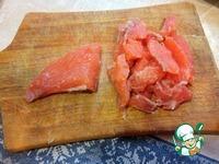 Салат Норд с лососем ингредиенты