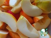 Запечённые окорочка с картофелем и яблоками ингредиенты
