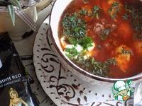 Свекольный суп с фрикадельками ингредиенты
