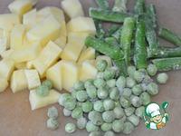 Сырный суп с овощами и фрикадельками ингредиенты