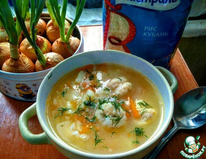 Рецепт: Венгерский суп с сырными клецками