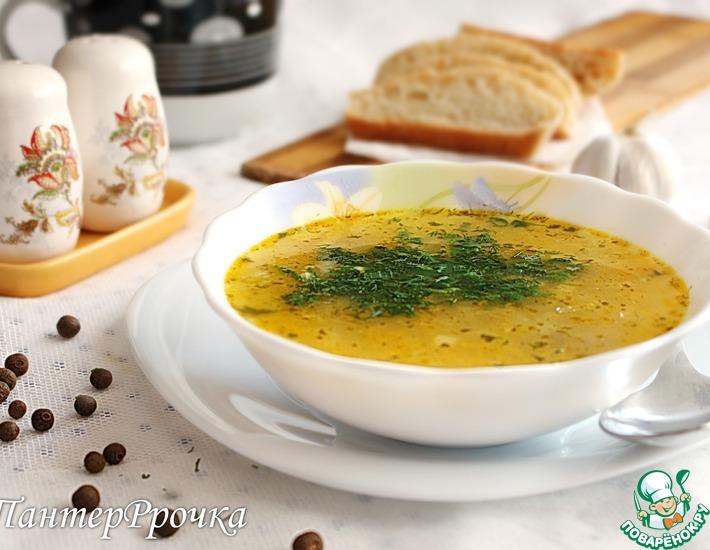 Рецепт: Легкий суп с манкой