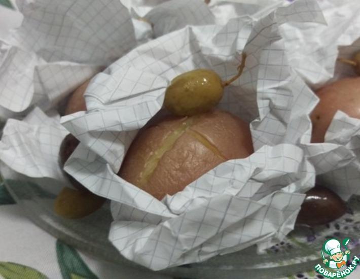 Рецепт: Картофель, запеченный в бумаге